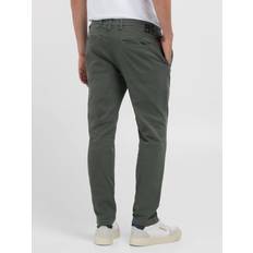 Replay Byxor Replay Benni Hyperflex X-Lite Chinos - Dark Green