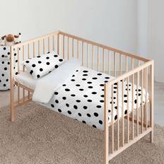 Black Bed Set Kid's Room Kids Cotton Kibo Quilt Cover 115 x 145 cm