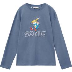 Embossed Sonic T-shirt - Blue