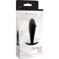 Billig Analplugger S Pleasures Black Anal Teaser Plug