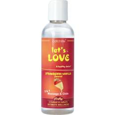 Vanilla Lubricants Sex Toys Strawberry Vanilla Water-Based Lubricant 100 ml