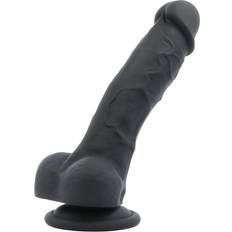 Realistic Black Dildo R33 18.5 cm