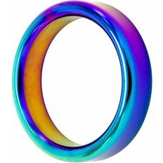 Multicoloured Penis Rings Sex Toys Multicolour Locked Cock Ring