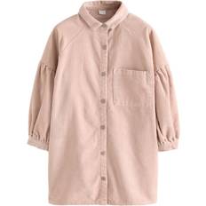 Manchester Klänningar NEXT Girls Corduroy Cotton Shirt Dress
