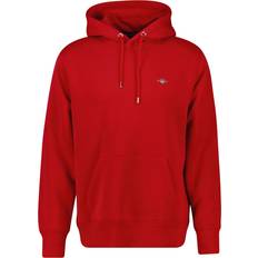 Gant Reg Shield Hoodie - Rubinröd