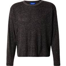 Men - Mesh Jumpers Jack & Jones Winter Melange Sweatshirt Braunmeliert