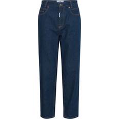 Ball Avslappnad Passform Rinse Wash Jeans - Blue