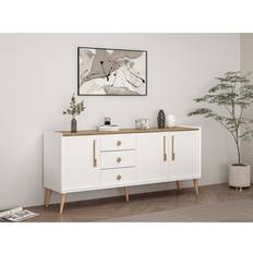 Avlastningsbord Hanah Home Homitis Skänk Mitra Vit Skänkar Sideboards Avlastningsbord