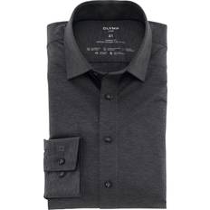 Olymp Luxor Modern Fit Shirt - Seven Dark Grey