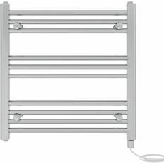 Heated Towel Rails ClearAmbient Straight Heated Towel Rail 60cm H x 60cm W x 3cm D Pink