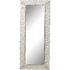 MDF Wandspiegel Home ESPRIT White Crystal 66 x 3 x 164 cm Wall Mirror