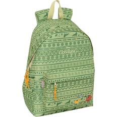 Safta Mufasa Grønbeige Laptop Rygsæk - 31 x 43 x 13 cm