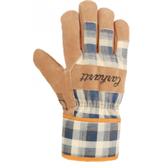 Carhartt Work Gloves Carhartt Waterproof Breathable Suede Work Glove - Navy Plaid