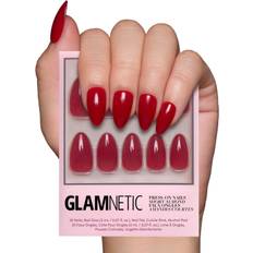 Glamnetic Press On Nails - Classic Red