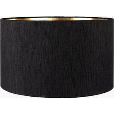 Pacific Lifestyle Blended Fabric Drum Lamp 18cm H x 30cm W x 30cm D Shade