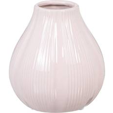 Pink Vases BigBuy Home Elegant Pink Ceramic 15 x 14 x 15 cm Vase