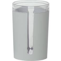 Alexandra House Living Transparent Acrylic Toothbrush Holder 7 x 11 x 7 cm