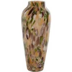 Multicoloured Vases Home ESPRIT Multicolour Crystal Modern 18 x 18 x 41.5 cm Vase