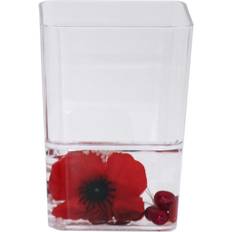 Alexandra House Living Transparent Acrylic Toothbrush Holder