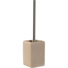 Home ESPRIT Cream Silver Toilet Brush