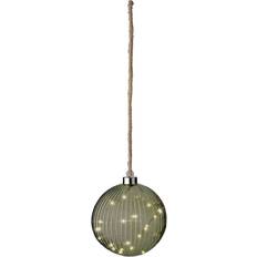 Weihnachtsschmuck Lumineo Micro LED Kugel Für Innen Grün Warmweiß 14 cm 30 LED Weihnachtsschmuck