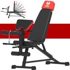 Exercise Benches HVO 1000LB Workout Bench with Leg Extension