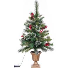 With Lighting Christmas Trees BigBuy Home Multicolour 80 x 45 x 18 cm Set of 4 Christmas Tree 180cm