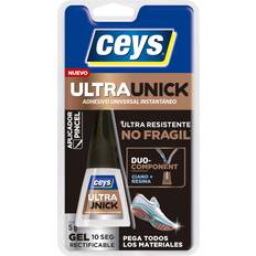 Pegamentos para Madera Ceys Adhesivo Instantáneo SuperUnick Poder Extremo Pincel 5g