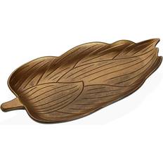 MDF Dekorationsfigurer Versa Gylden MDF Træ 18.5 x 3 x 39.5 cm Dekorationsfigur 3stk