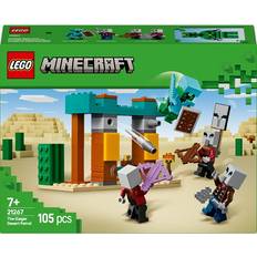 Minecraft Rakennuspelit LEGO Minecraft The Illager Desert Patrol 21267