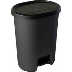 Lynea Dark Grey Pedal Waste Bin