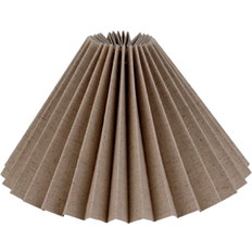 Alpe Design Veckad i Olivgrönt Linne 15 cm Lampskärm
