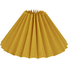 Alpe Design Veckad i Gul 18 cm Lampskärm
