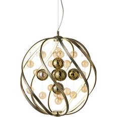 Belysning Nielsen Light Solar Antik Mässing Pendellampa