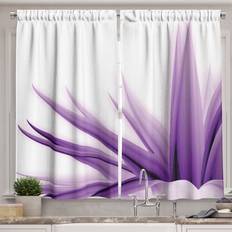 Curtains & Accessories Ambesonne Ombre Color Change Style Kitchen Curtains 55" x 39"