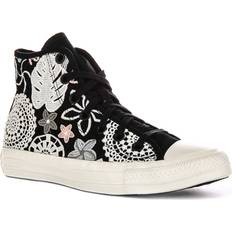 Converse Hi Lace Up Wedge Womens Trainer - Black Multi