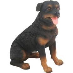 Acrylic Figurines Rottweiler Dog Collectible Statue Figure Figurine