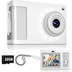 1920x1080 (Full HD) Compact Cameras Arnssien 1080P Digitalkamera med 16 LED-fyllningslampor