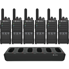 Kenwood Px650 bch6 professional/business walkie talkies rechargeable, 300,000 sq. ft Black 6-Pack