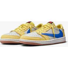 Jordan Air 1 Retro Low OG SP x Travis Scott - Canary/Racer Blue/Light Silver
