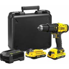 Pozidriv Stanley Tools Trapano Percussione V20 18V 2Ah 2 Batterie Pozidriv