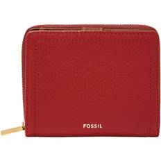 Fossil Geldbörsen & Schlüsseletuis Fossil Logan Wallet RFID Leather - Red