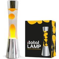 iTotal Lava Lamp with Silver Base 40 cm Bordslampa