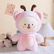 tYuNBd Kawaii Bee Bear Plush Toy 45cm