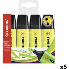 Stabilo Markers Stabilo Boss Gul Markörsuppsättning Set 5 Pcs