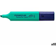 Turquoise Markers Staedtler Turquoise Fluorescent Marker Set 10 Units