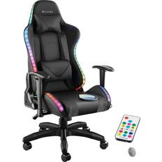 tectake Tartaros LED Gaming Chair Black