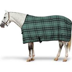 Pessoa Wool Cooler - Basil Green/Black Plaid