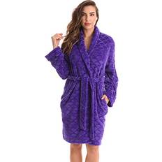 Purple - Women Robes Just Love Kimono Bath Robes - Purple