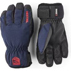 Blåa Vantar Hestra Ferox Primaloft 5 Finger - Navy